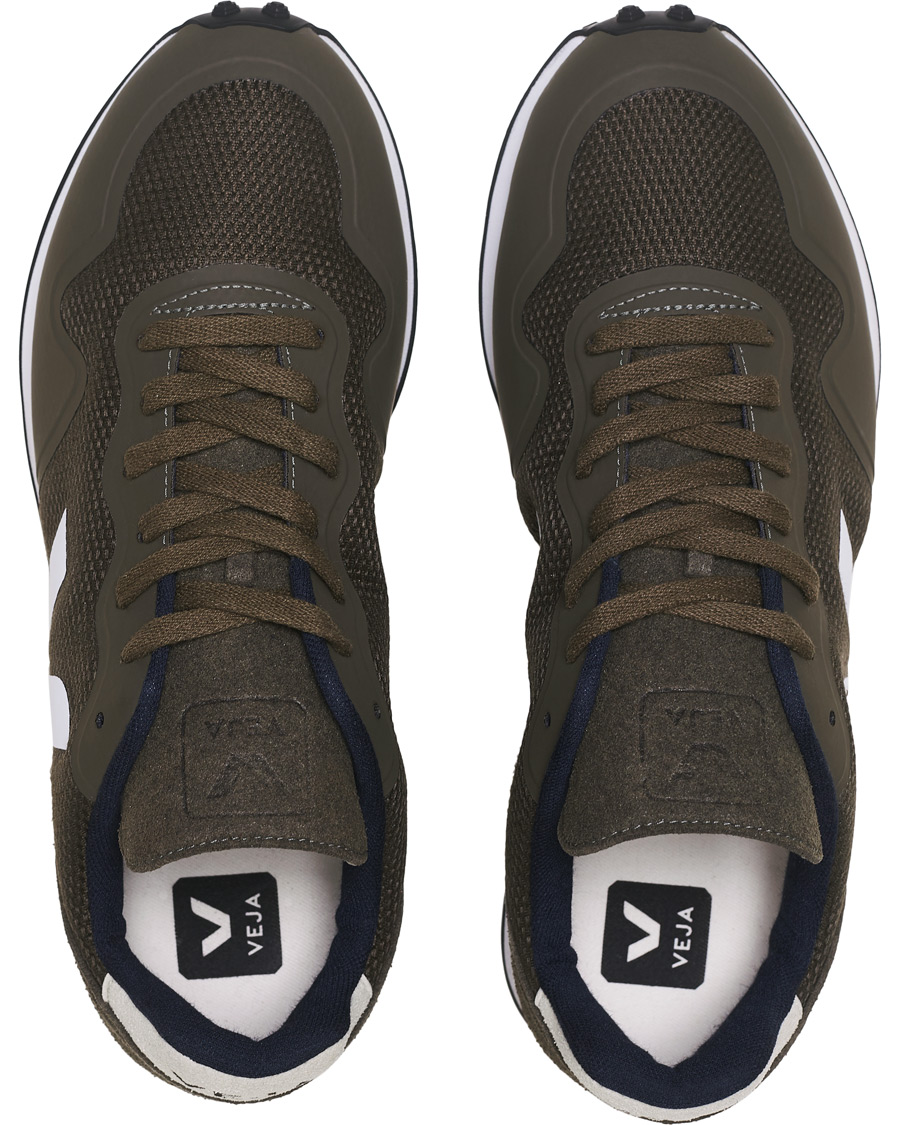 Herren | Veja SDU Vegan Running Sneaker Olive White Natural | Veja | SDU Vegan Running Sneaker Olive White Natural