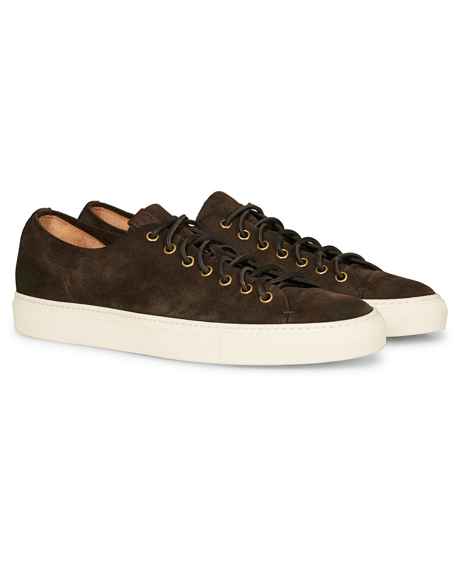 Herren | Buttero Suede Sneaker Dark Brown | Buttero | Suede Sneaker Dark Brown