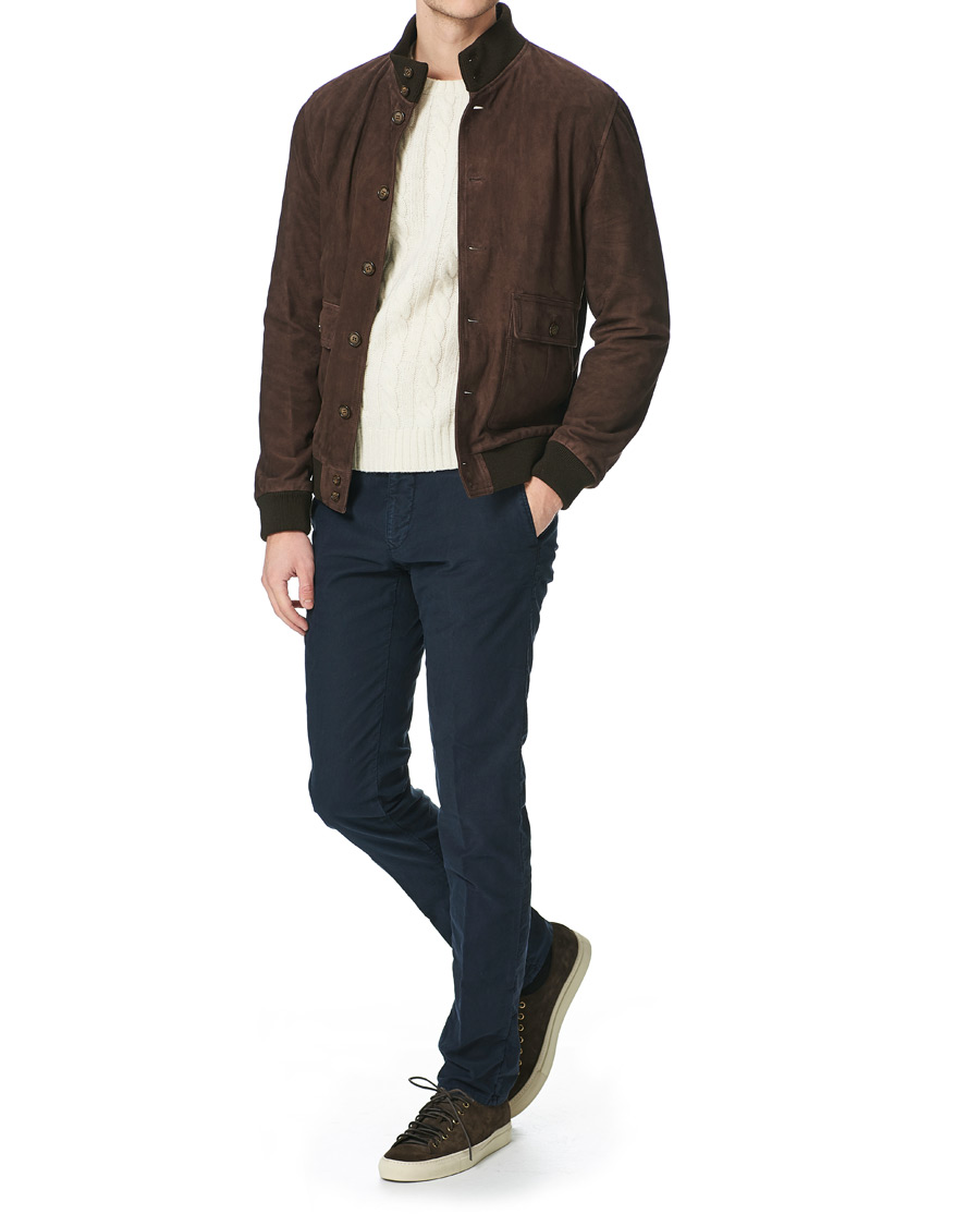Herren | Buttero Suede Sneaker Dark Brown | Buttero | Suede Sneaker Dark Brown