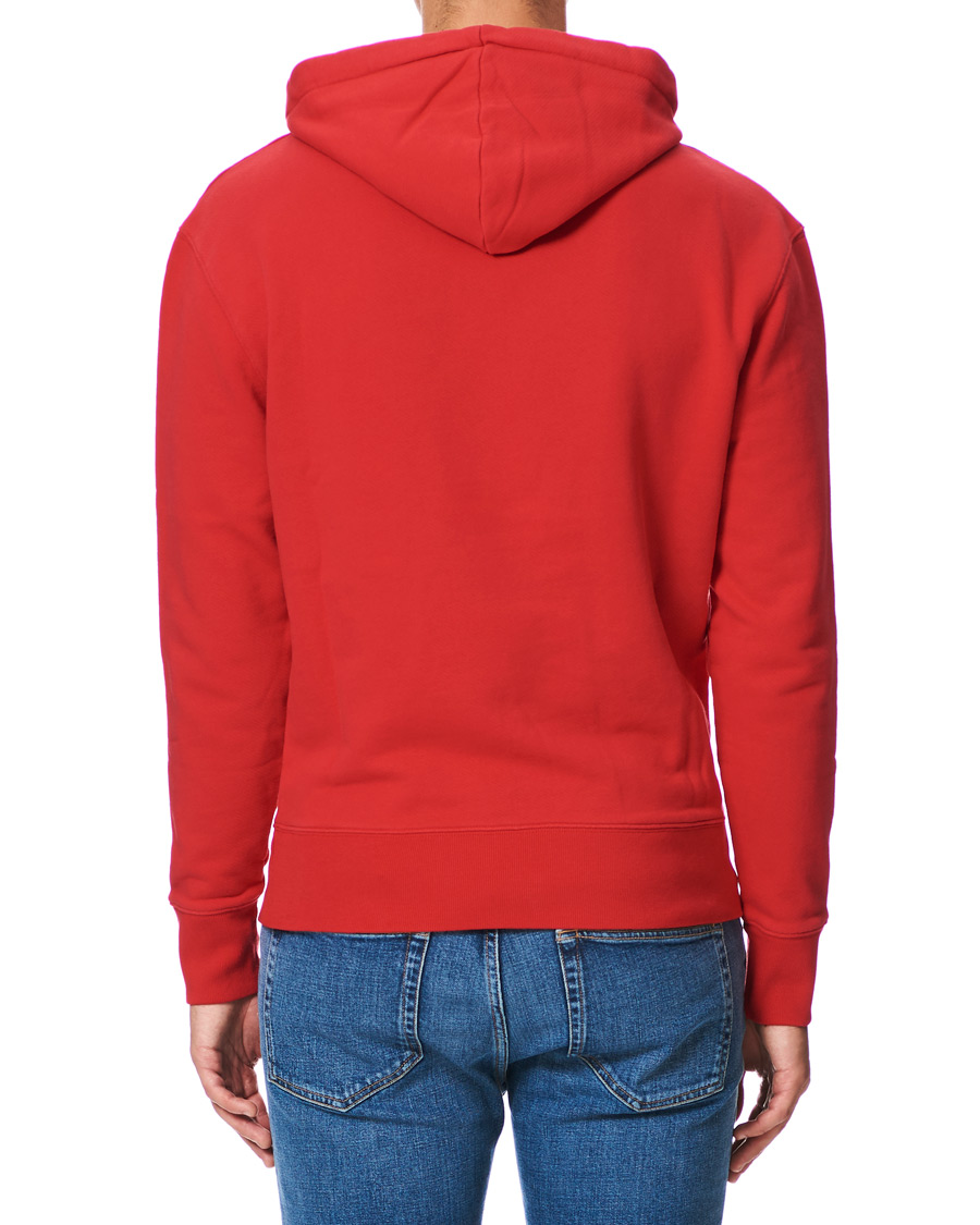 Herren | Pullover | Maison Kitsuné | Fox Head Hoodie Red