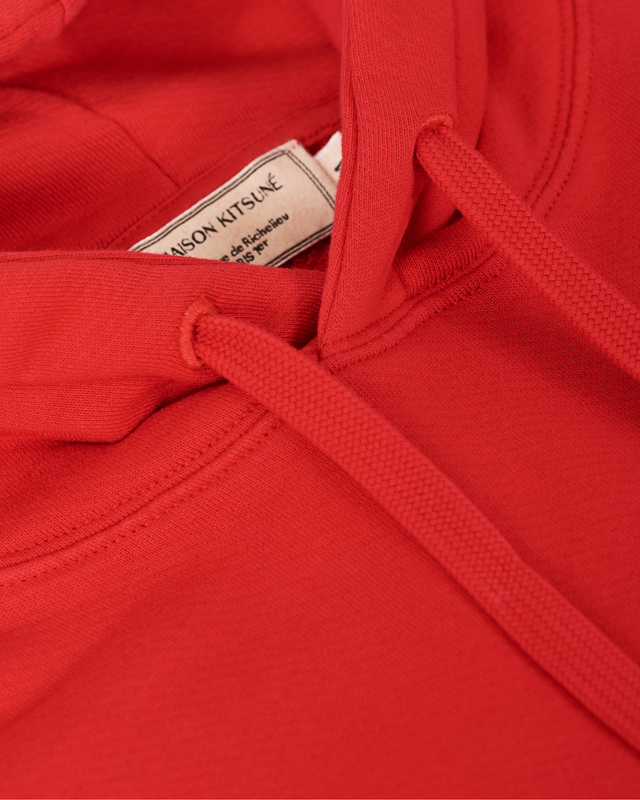 Herren | Pullover | Maison Kitsuné | Fox Head Hoodie Red