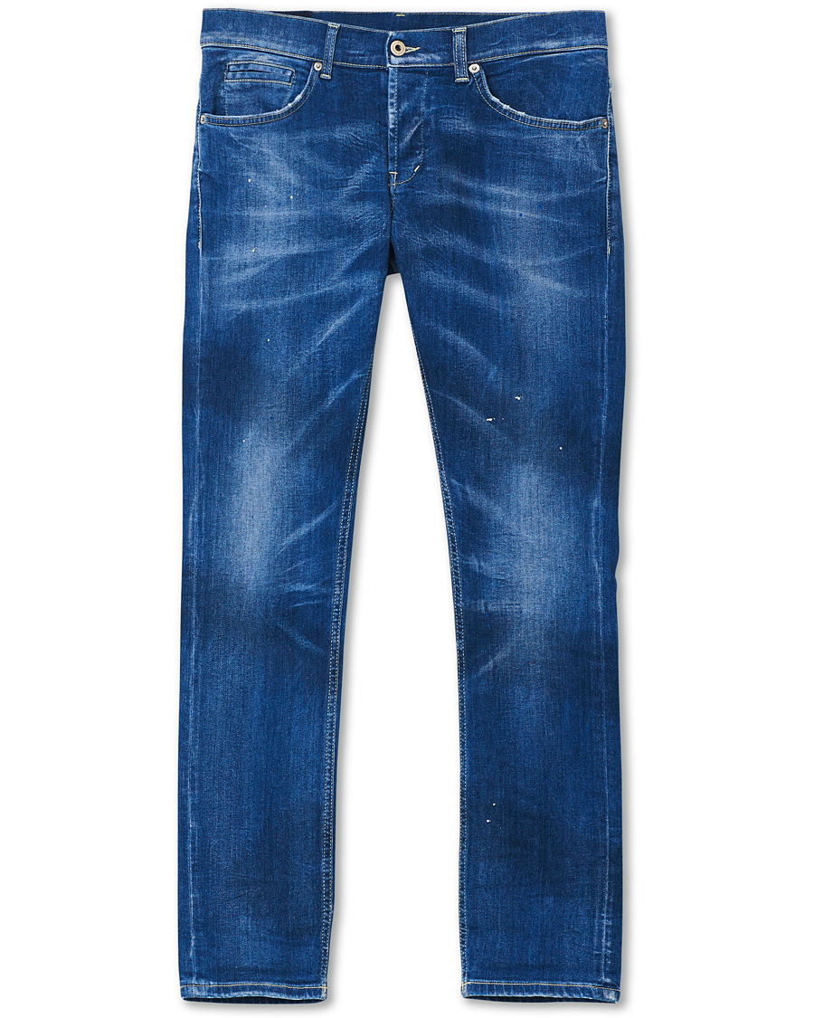 Herren | Jeans | Dondup | George Color Splash Jeans Blue
