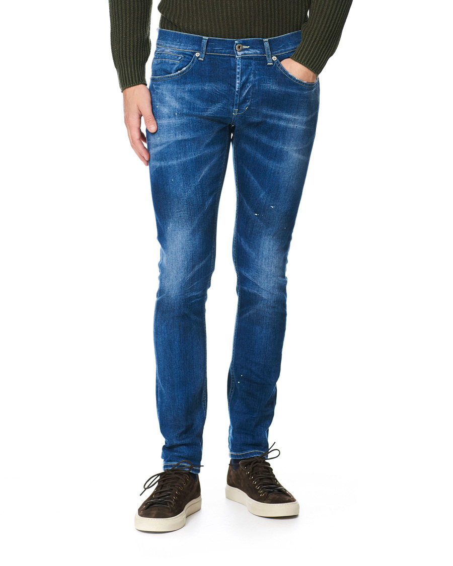 Herren | Jeans | Dondup | George Color Splash Jeans Blue