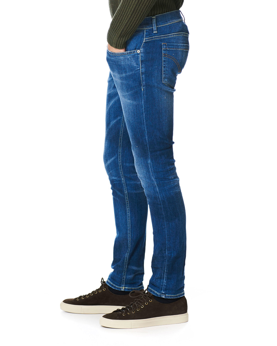 Herren | Jeans | Dondup | George Color Splash Jeans Blue