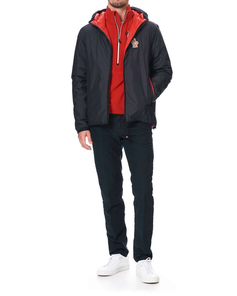 Herren | Jacken | Moncler Grenoble | Chambave Reversible Ripstop/Down Jacket Navy/Red