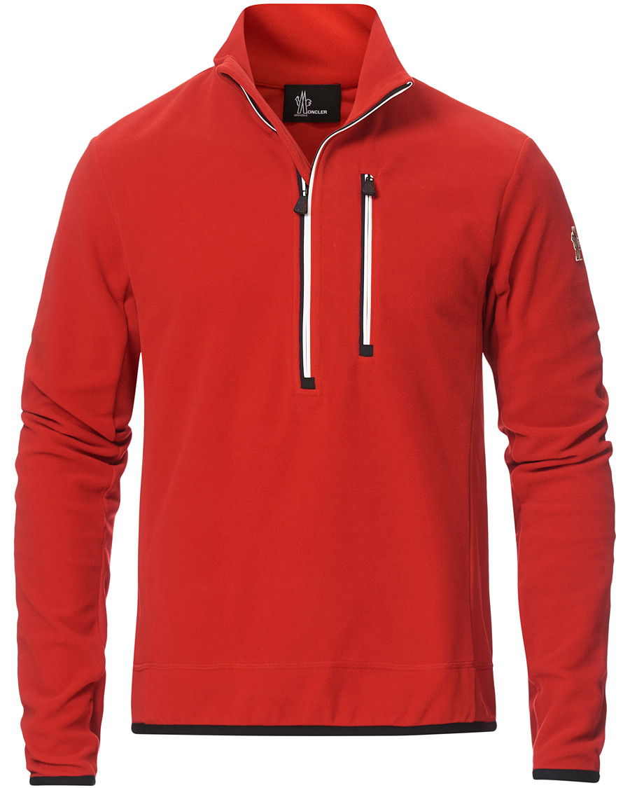 Herren | Pullover | Moncler Grenoble | Pile Half Zip Red