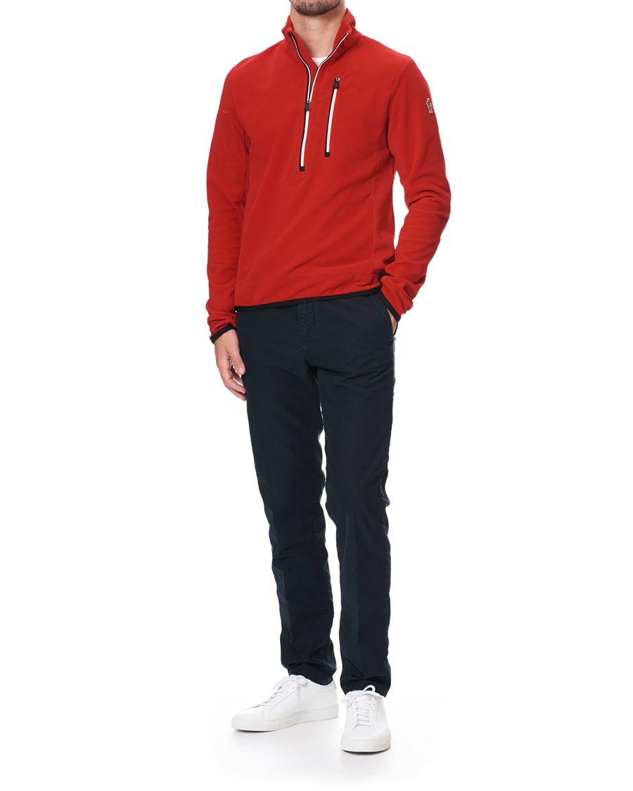 Herren | Pullover | Moncler Grenoble | Pile Half Zip Red