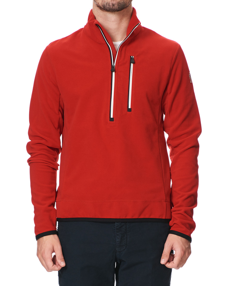 Herren | Pullover | Moncler Grenoble | Pile Half Zip Red
