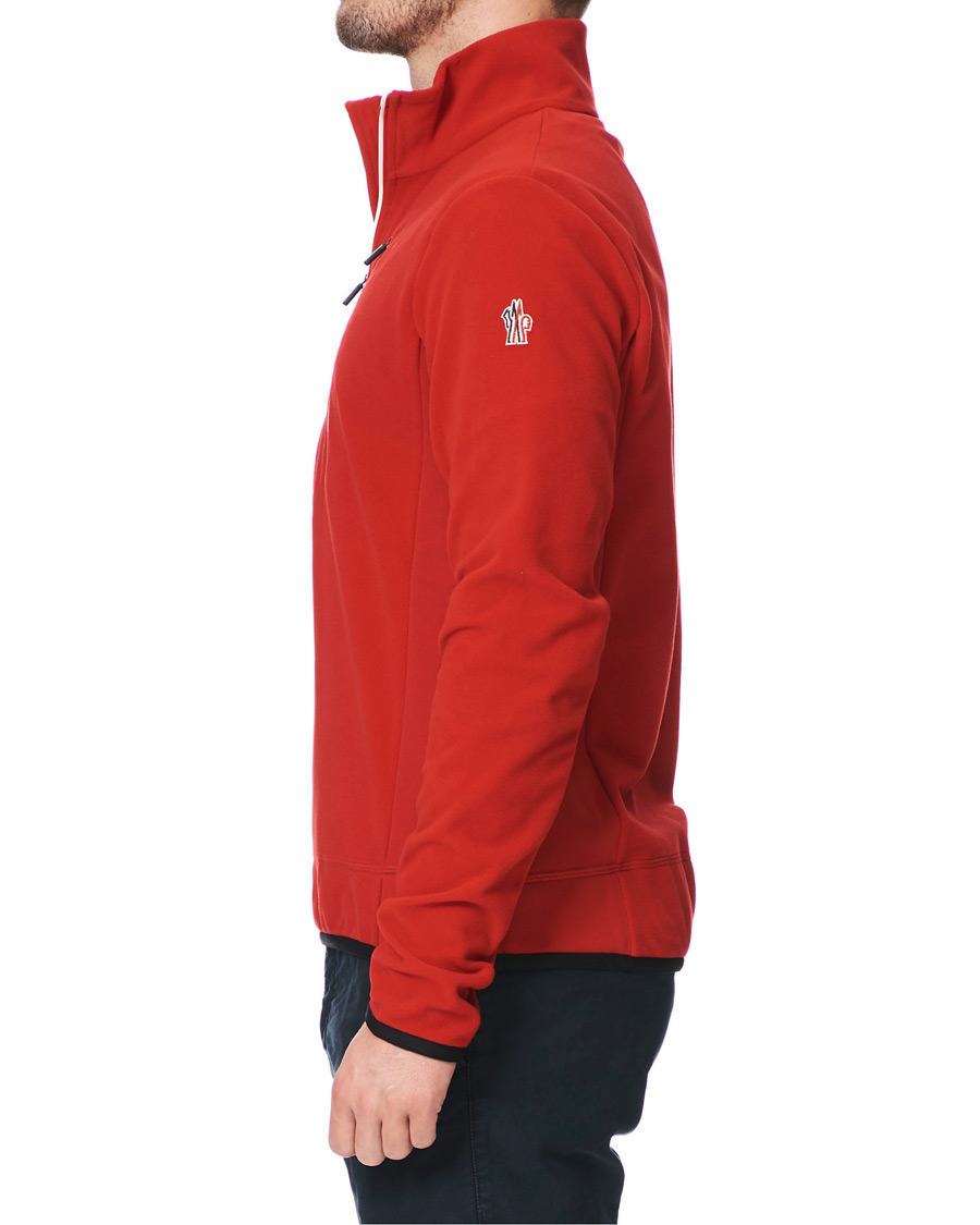 Herren | Pullover | Moncler Grenoble | Pile Half Zip Red