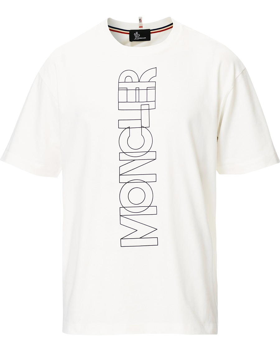 Herren | T-Shirts | Moncler Grenoble | Vertical Logo Tee White
