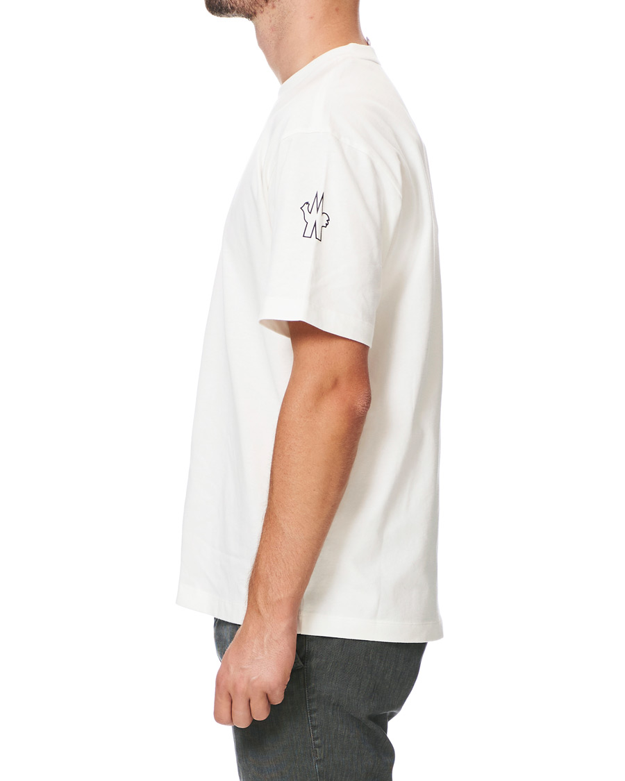 Herren | T-Shirts | Moncler Grenoble | Vertical Logo Tee White