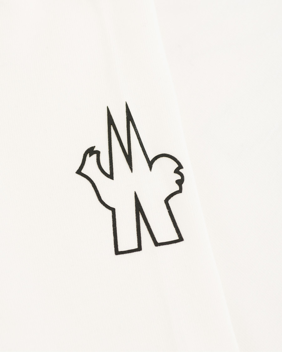 Herren | T-Shirts | Moncler Grenoble | Vertical Logo Tee White