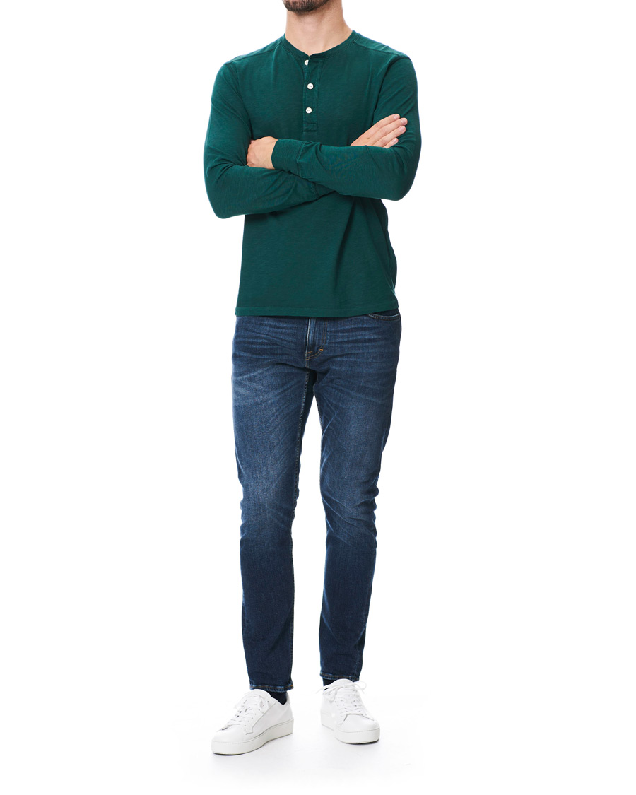 Herren | Pullover | J.Crew | Garment Dyed Henley Old Forest
