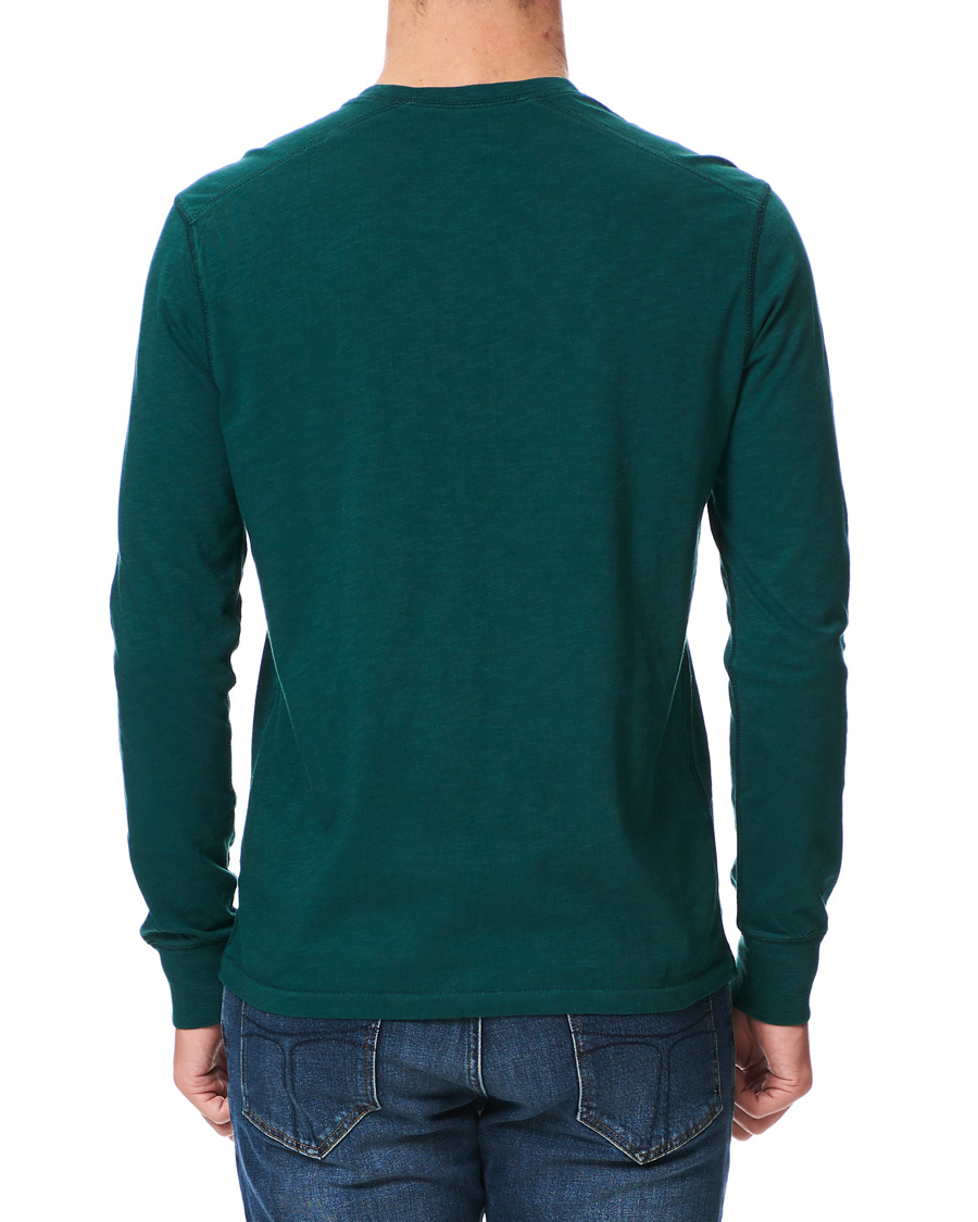 Herren | Pullover | J.Crew | Garment Dyed Henley Old Forest