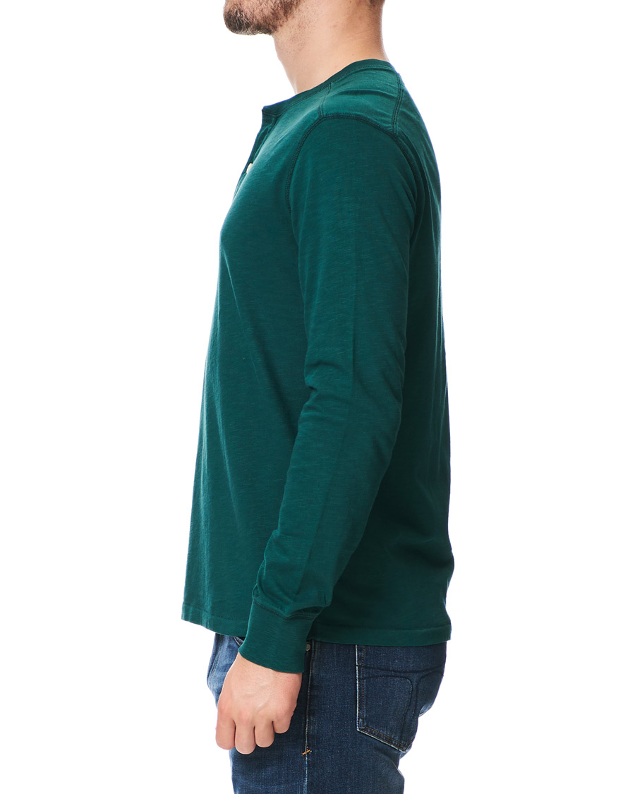 Herren | Pullover | J.Crew | Garment Dyed Henley Old Forest