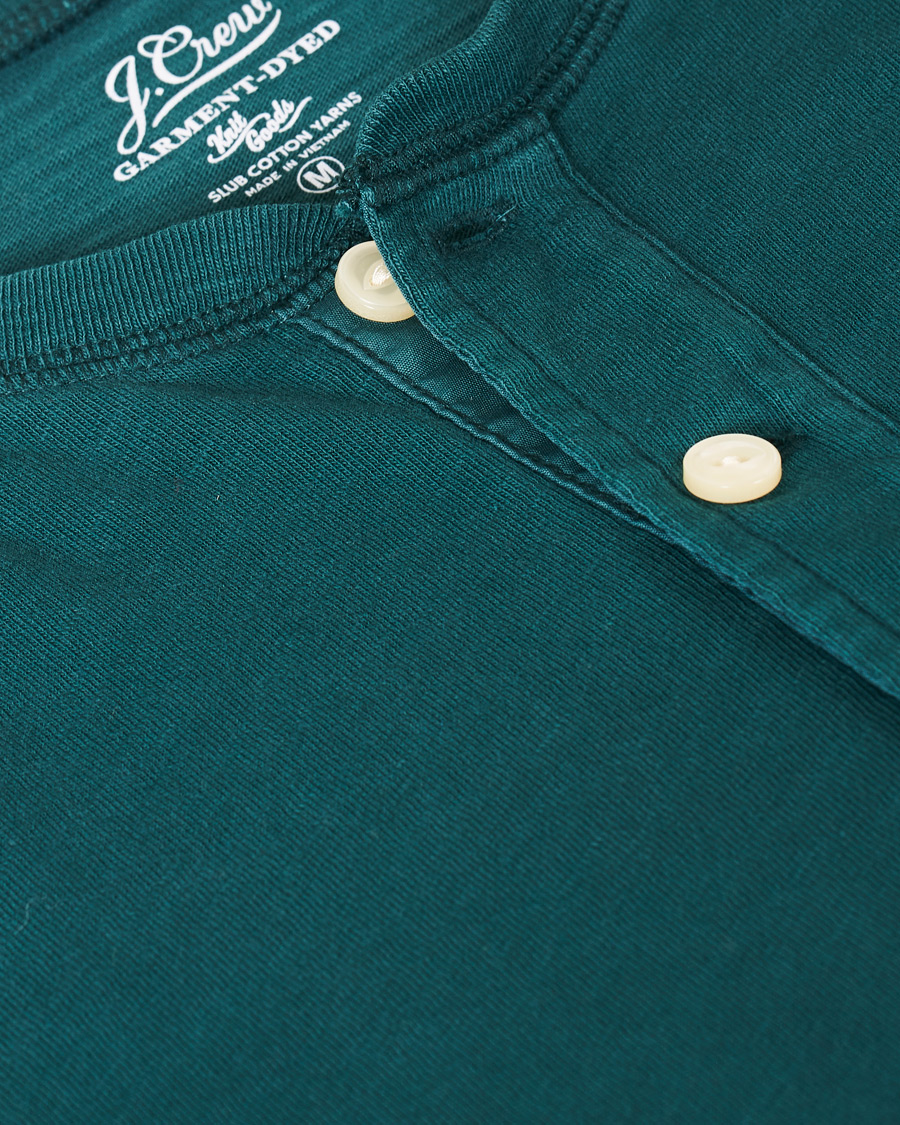 Herren | Pullover | J.Crew | Garment Dyed Henley Old Forest