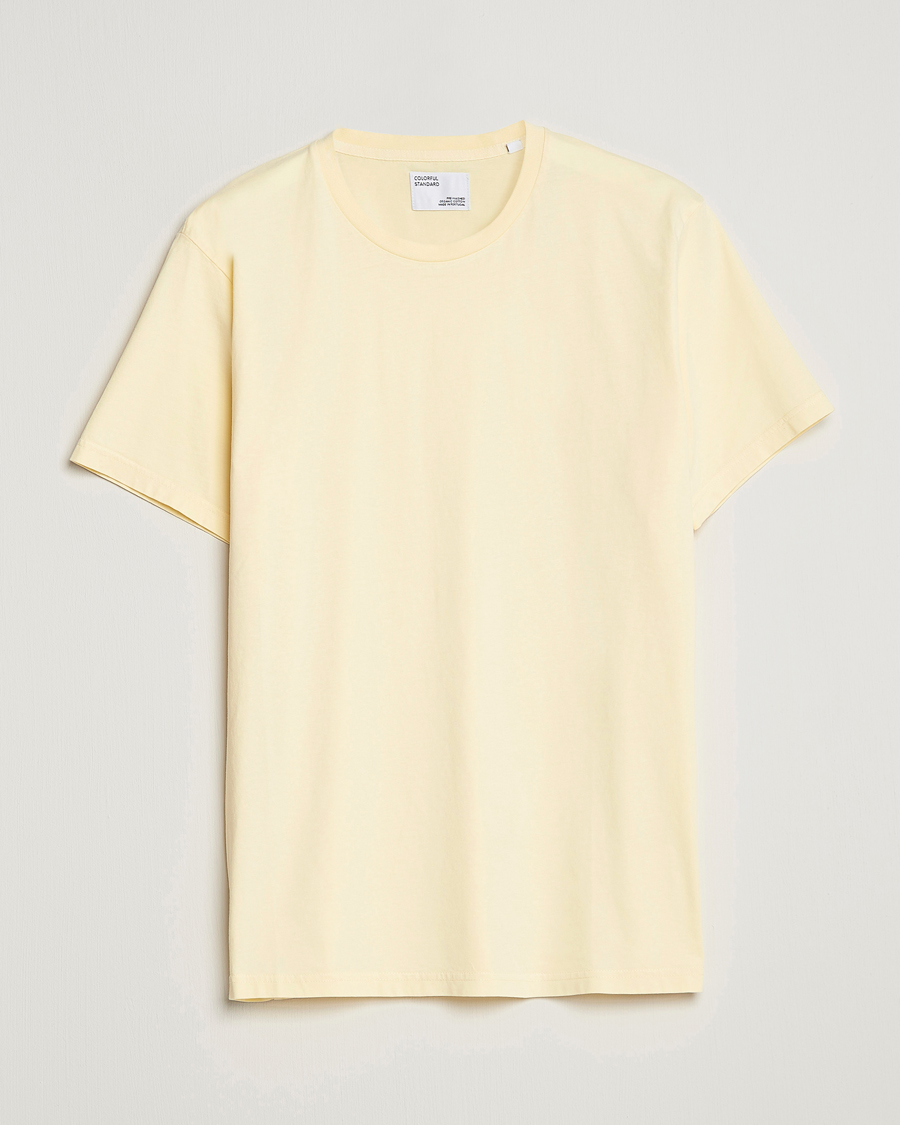 Herren | T-Shirts | Colorful Standard | Classic Organic T-Shirt Soft Yellow