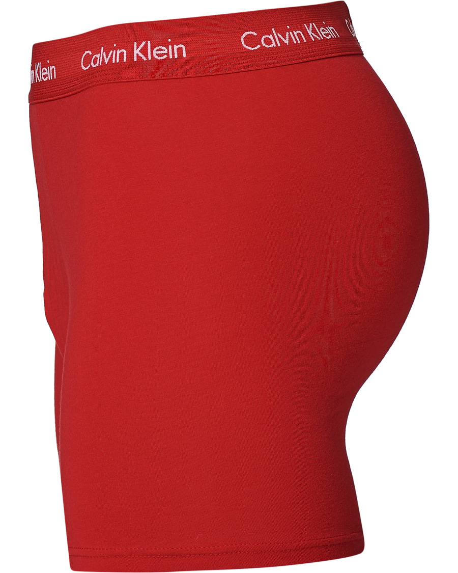 Herren | Unterwäsche | Calvin Klein | Cotton Stretch 3-Pack Boxer Breif Navy/Wine/Red