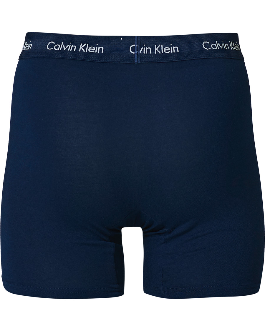 Herren | Unterwäsche | Calvin Klein | Cotton Stretch 3-Pack Boxer Breif Navy/Wine/Red
