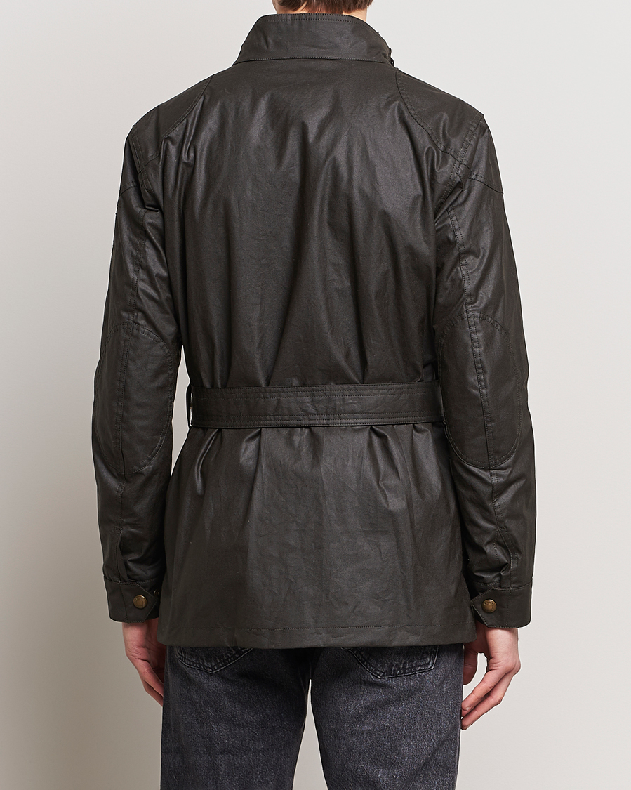 Herren | Jacken | Belstaff | Trialmaster Waxed Jacket Faded Olive