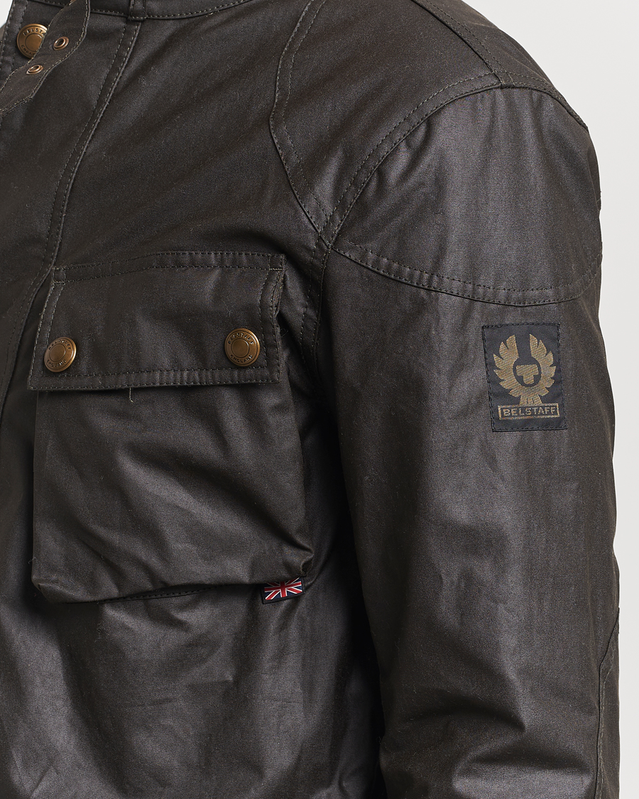 Herren | Jacken | Belstaff | Trialmaster Waxed Jacket Faded Olive