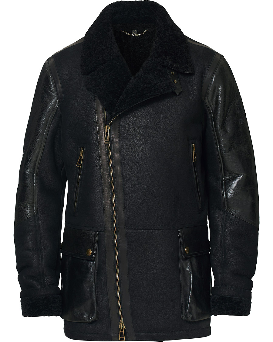 Herren | Jacken | Belstaff | Dennison Leather Jacket Black