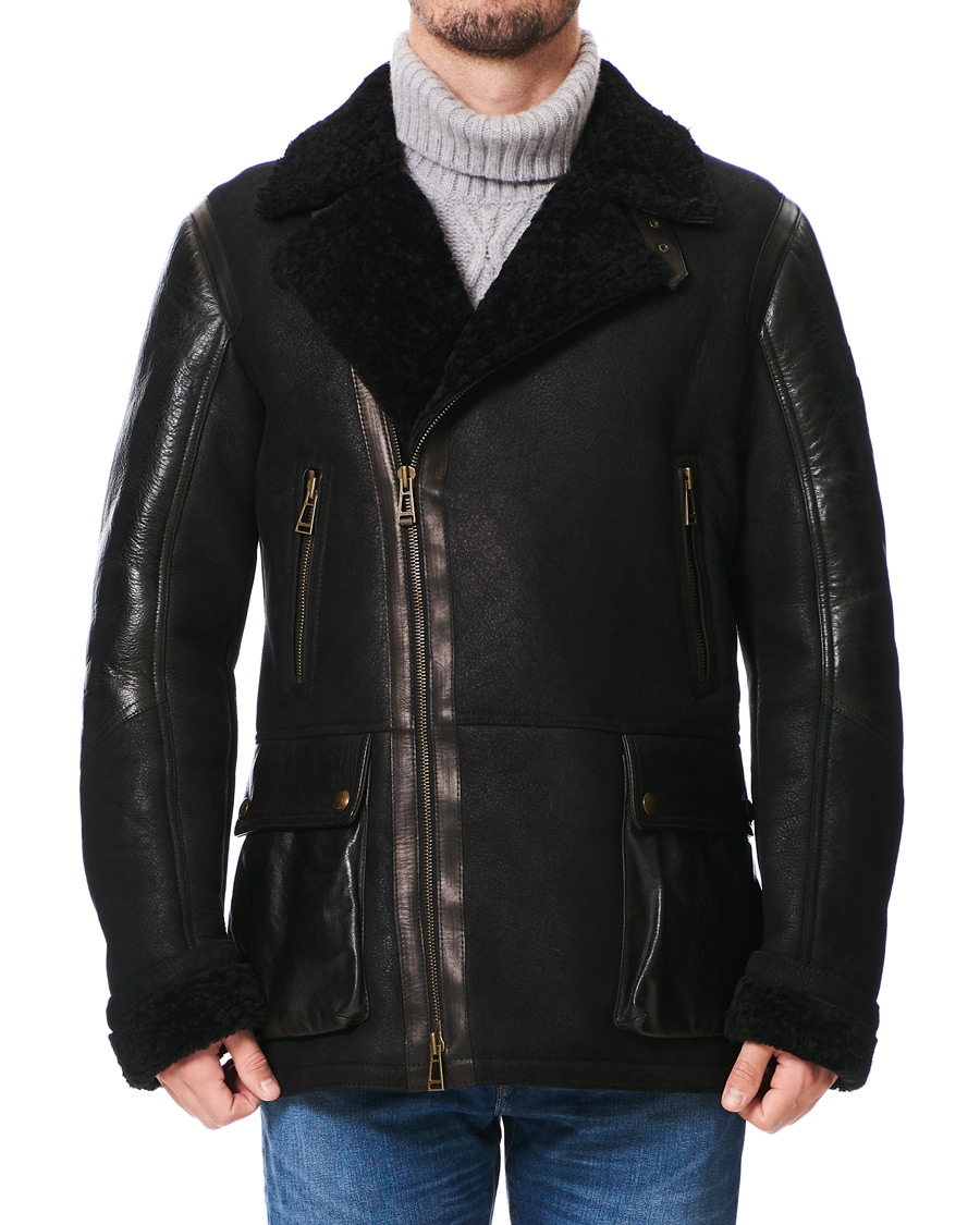 Herren | Jacken | Belstaff | Dennison Leather Jacket Black