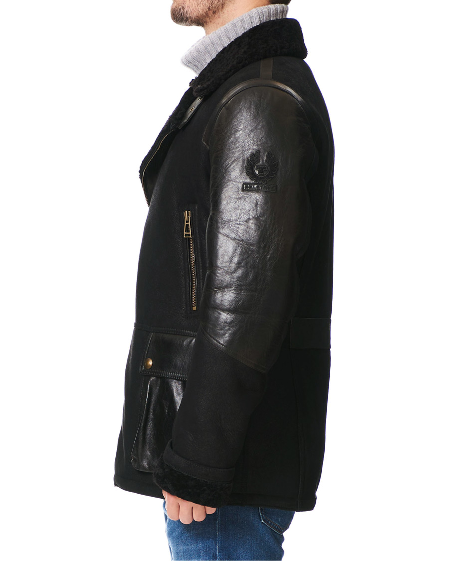 Herren | Jacken | Belstaff | Dennison Leather Jacket Black