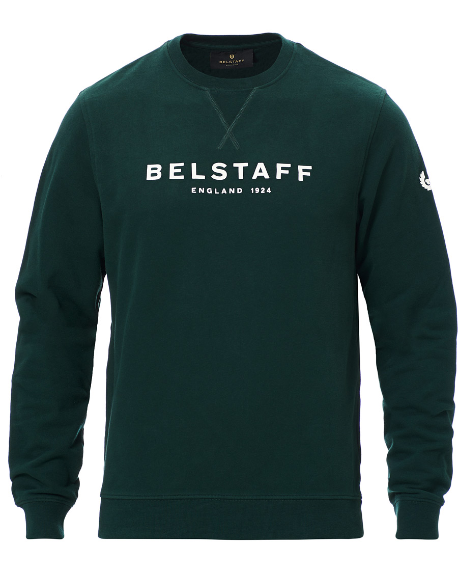Herren | Pullover | Belstaff | 1924 Crew Neck Logo Sweat Pine