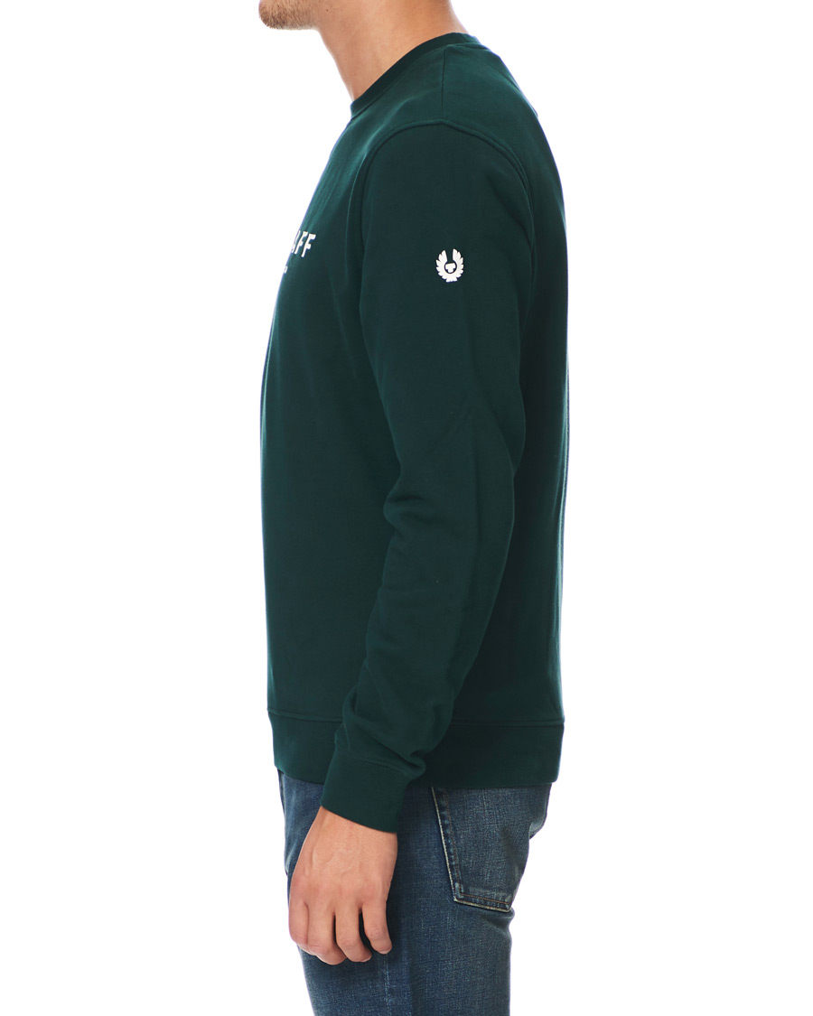Herren | Pullover | Belstaff | 1924 Crew Neck Logo Sweat Pine