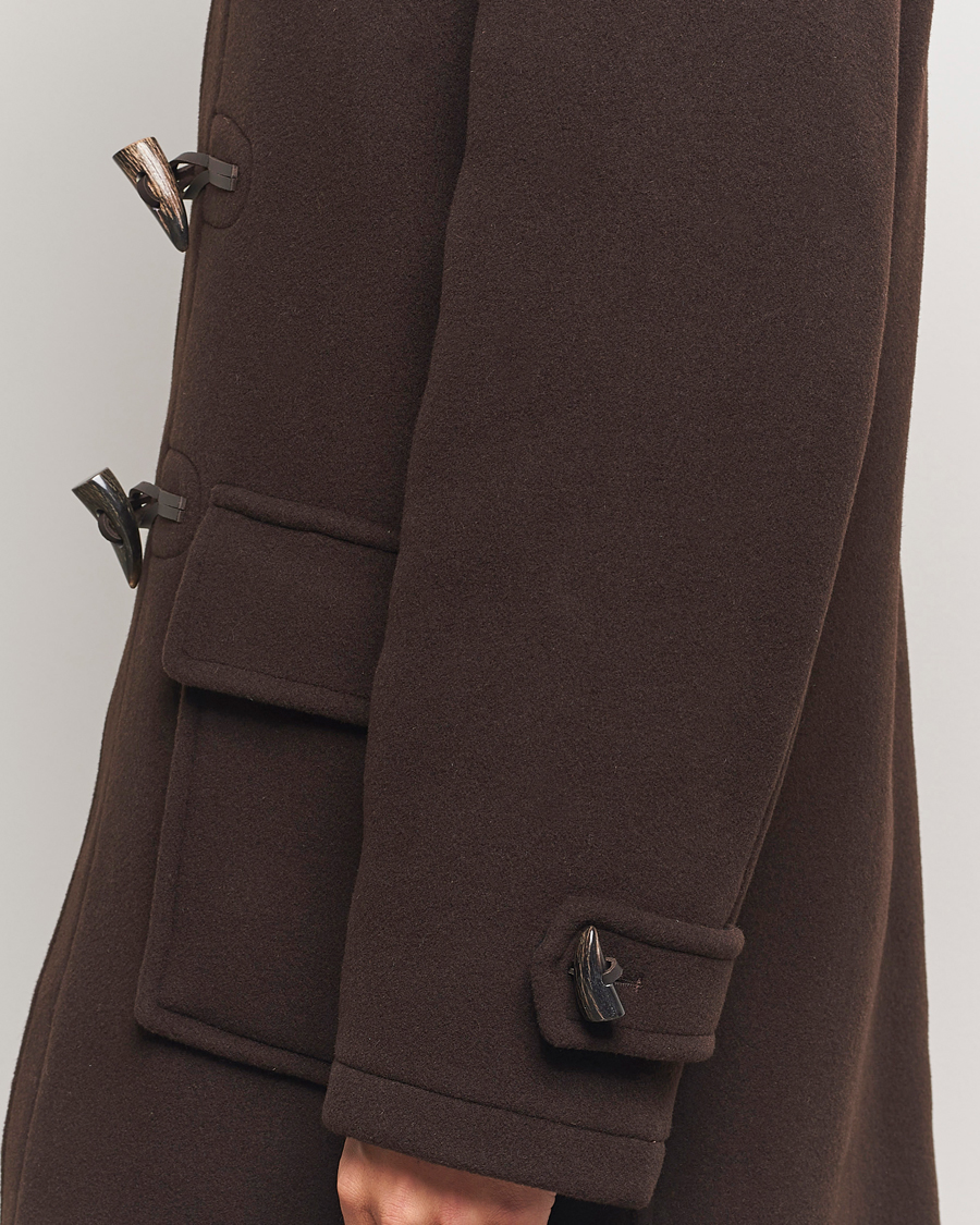 Herren | Jacken | Gloverall | Morris Duffle Coat Brown/Tartan