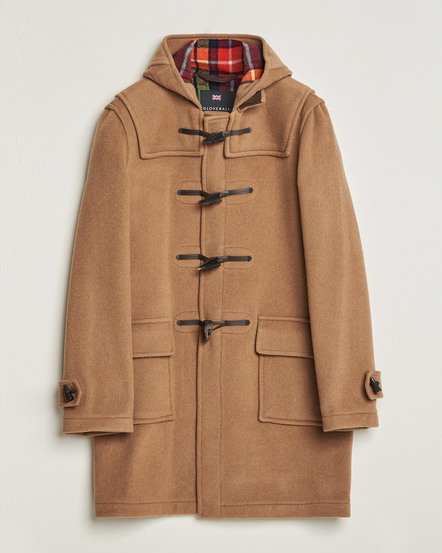 Herren | Jacken | Gloverall | Morris Duffle Coat Camel/Buchanan