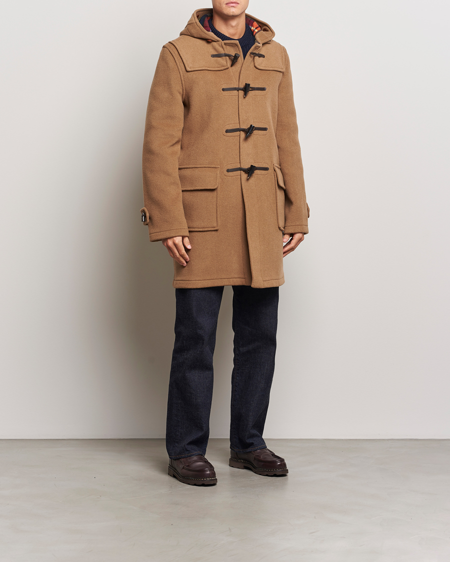 Herren | Jacken | Gloverall | Morris Duffle Coat Camel/Buchanan