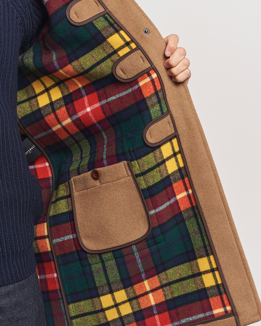 Herren | Jacken | Gloverall | Morris Duffle Coat Camel/Buchanan