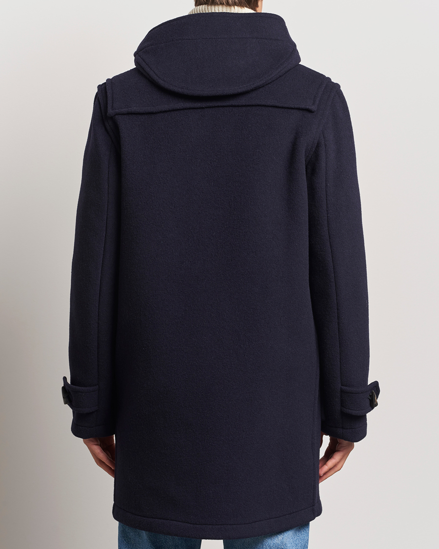 Herren | Jacken | Gloverall | Morris Duffle Coat Navy/Dress Gordon
