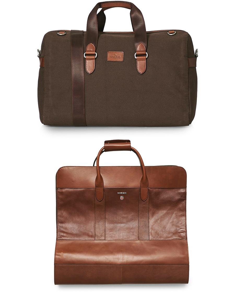 Herren | Morris Duncan 2 in 1 Weekend/Wardrobe Bag Chestnut | Morris | Duncan 2 in 1 Weekend/Wardrobe Bag Chestnut