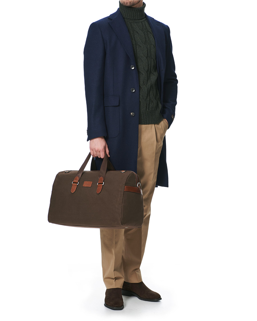 Herren | Morris Duncan 2 in 1 Weekend/Wardrobe Bag Chestnut | Morris | Duncan 2 in 1 Weekend/Wardrobe Bag Chestnut