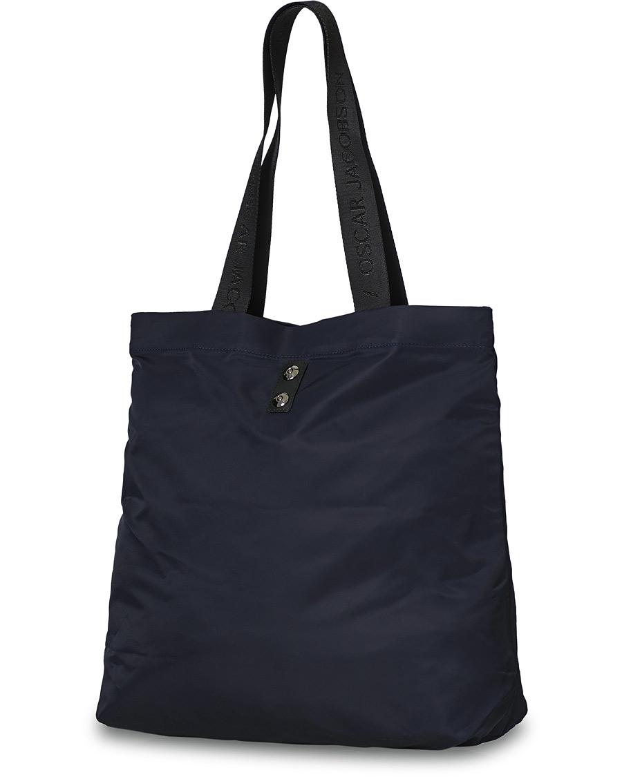 Herren | Oscar Jacobson Elvin Foldable Nylon Tote Navy | Oscar Jacobson | Elvin Foldable Nylon Tote Navy