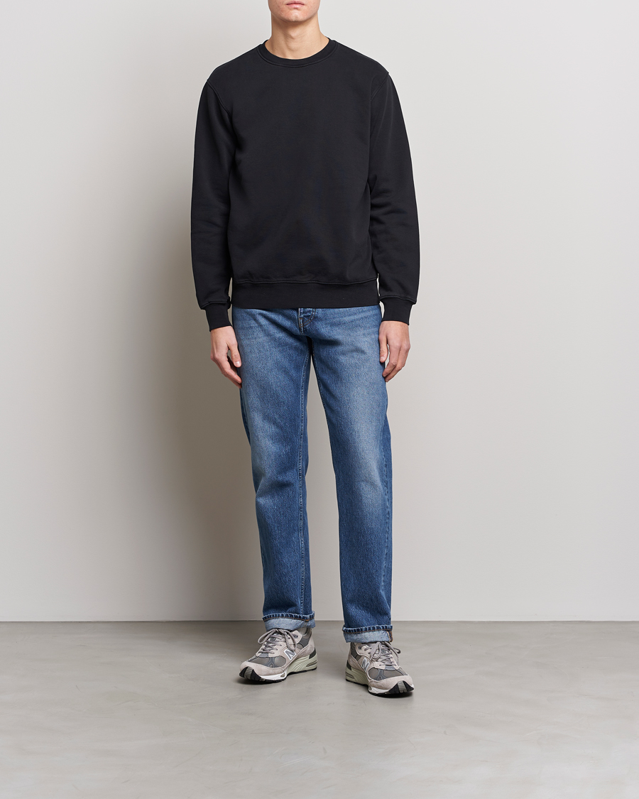 Herren | Pullover | Colorful Standard | Classic Organic Crew Neck Sweat Deep Black