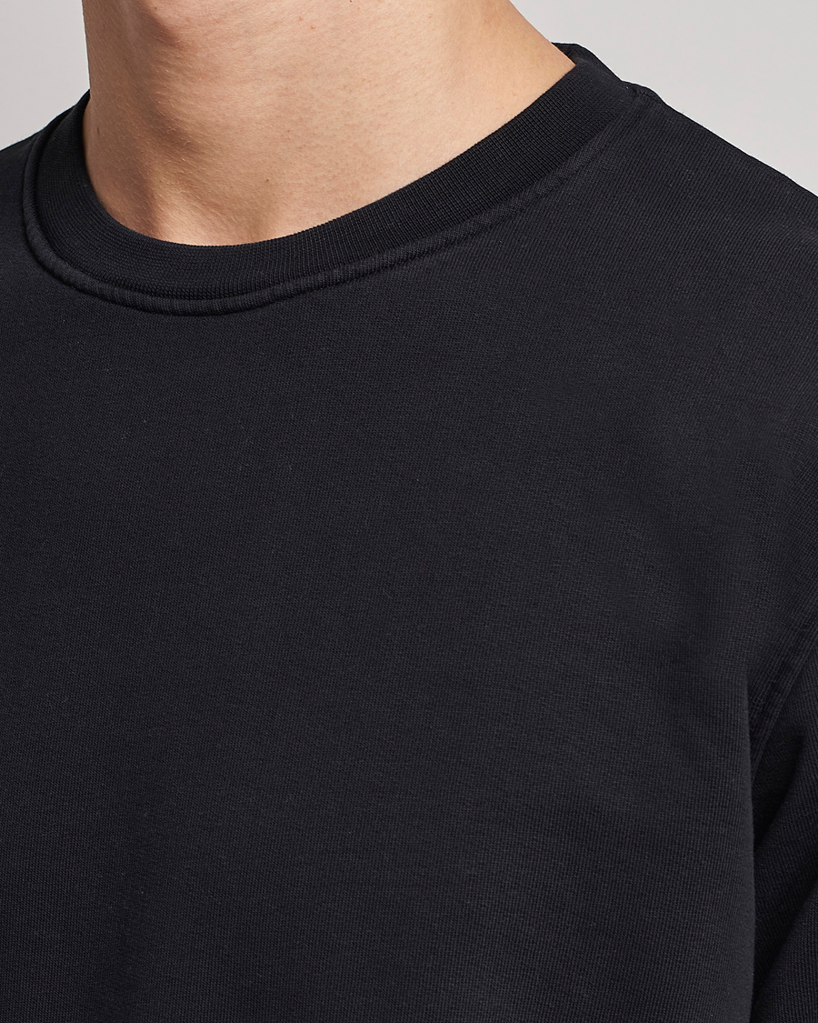 Herren | Pullover | Colorful Standard | Classic Organic Crew Neck Sweat Deep Black