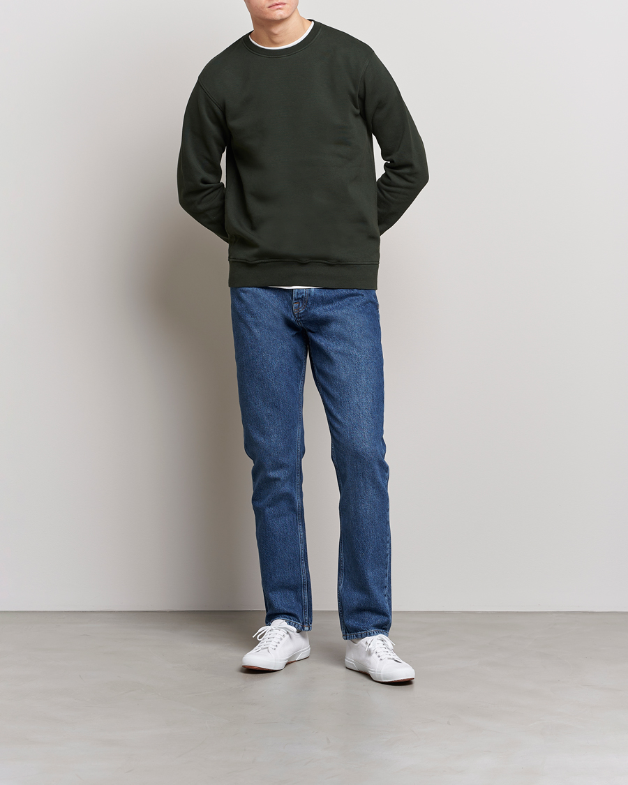 Herren | Pullover | Colorful Standard | Classic Organic Crew Neck Sweat Hunter Green