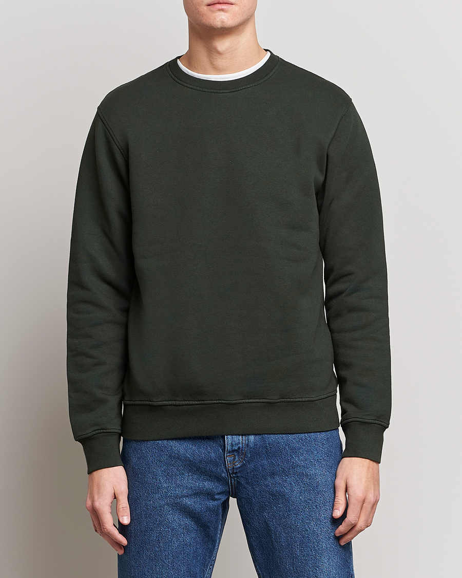 Herren |  | Colorful Standard | Classic Organic Crew Neck Sweat Hunter Green