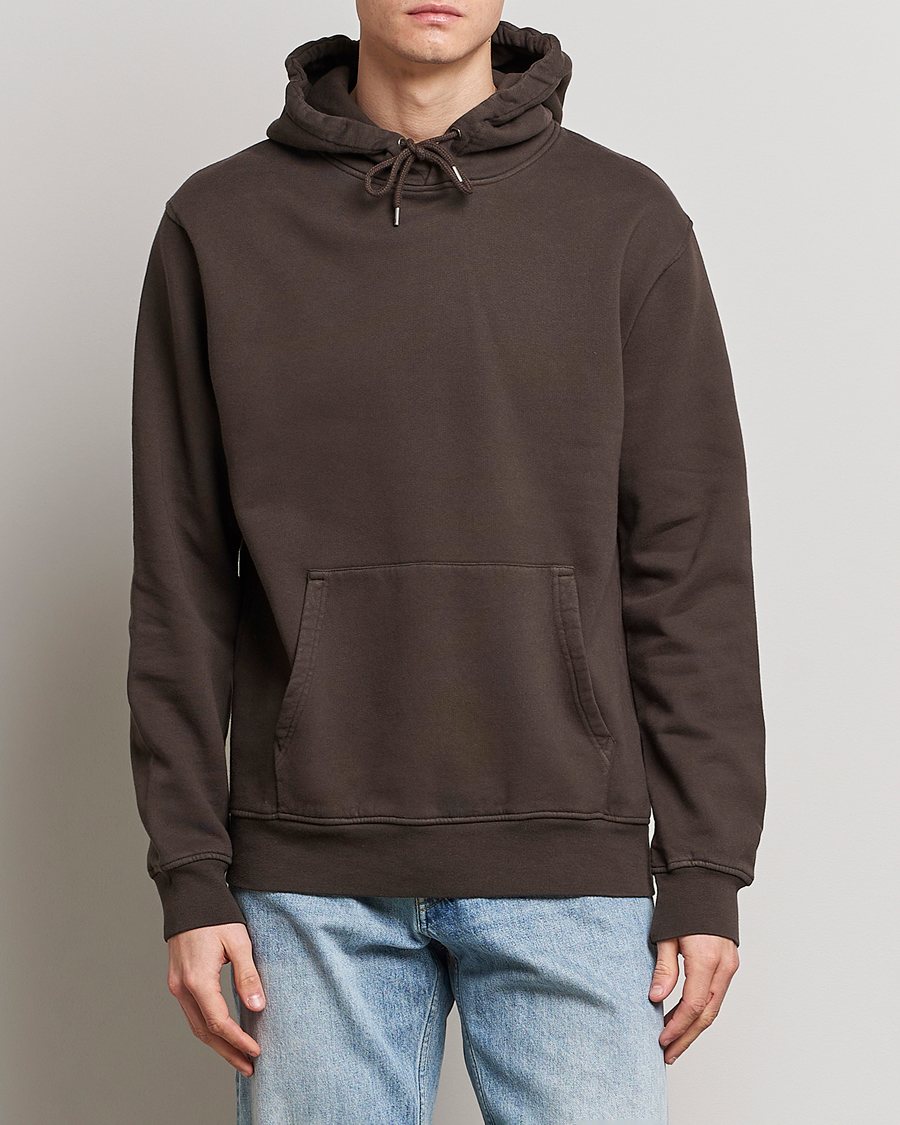 Herren | Pullover | Colorful Standard | Classic Organic Hood Coffee Brown