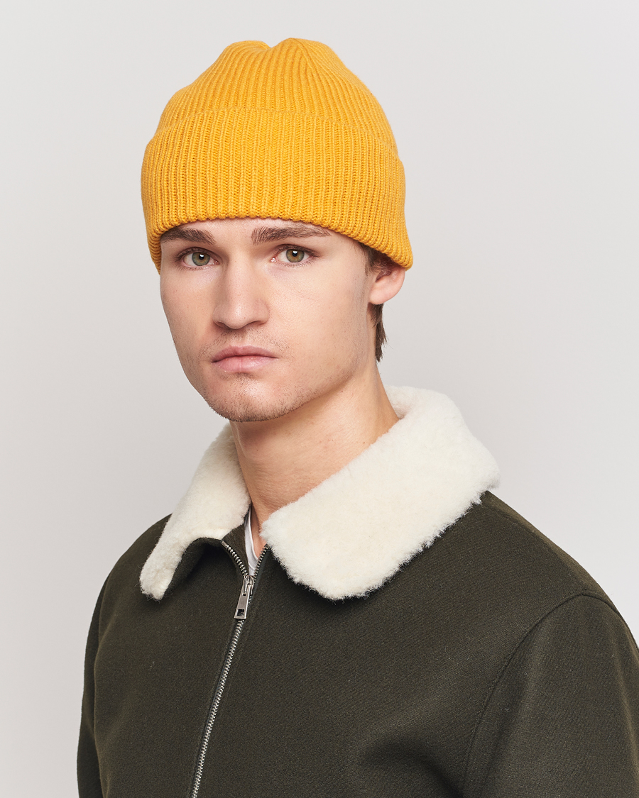 Herren |  | Colorful Standard | Merino Wool Beanie Burned Yellow