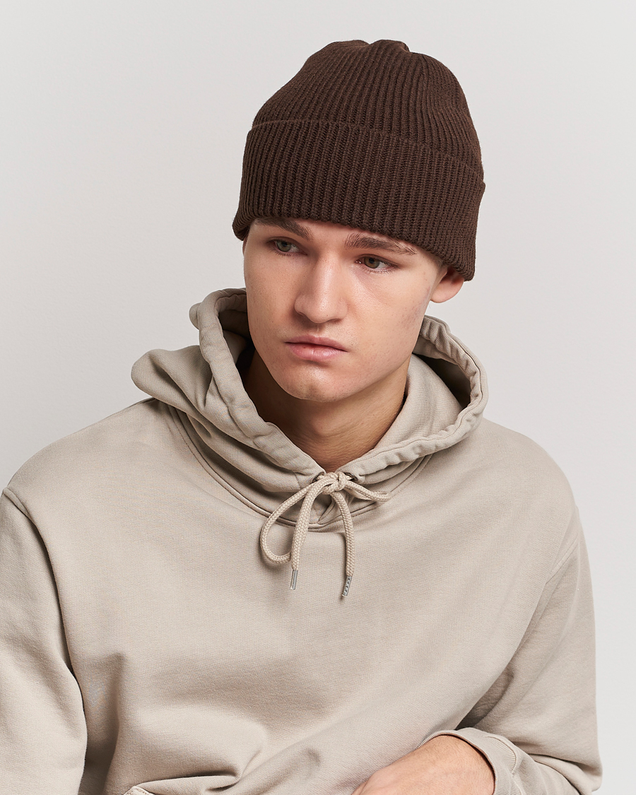 Herren |  | Colorful Standard | Merino Wool Beanie Coffee Brown