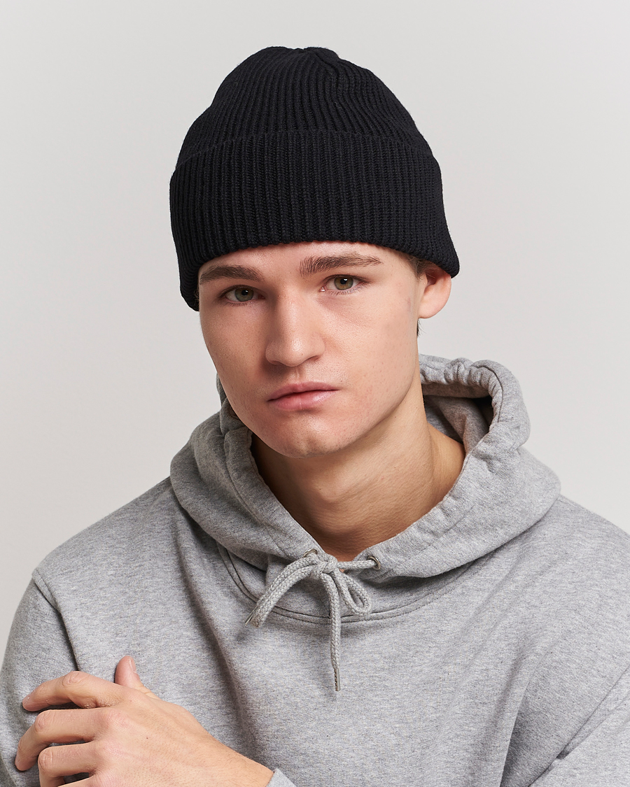 Herren |  | Colorful Standard | Merino Wool Beanie Deep Black