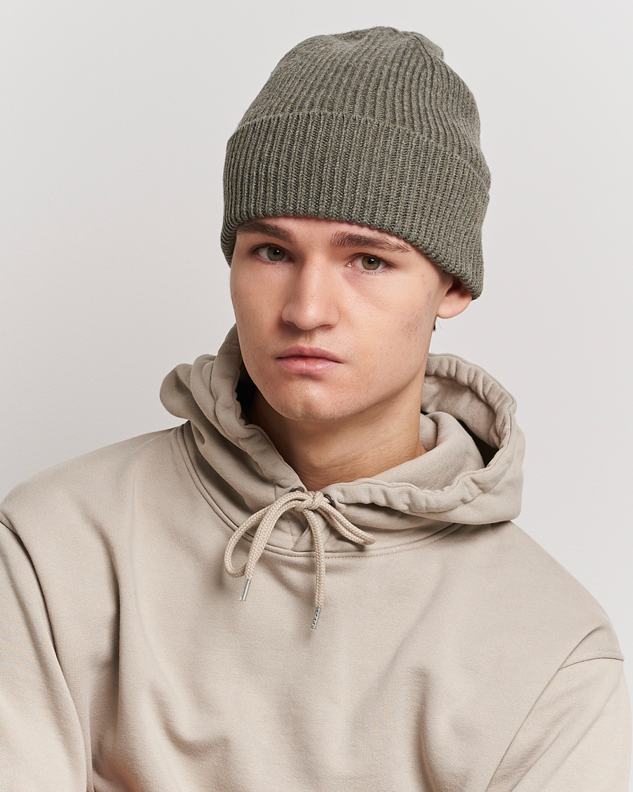 Herren | Mützen | Colorful Standard | Merino Wool Beanie Dusty Olive