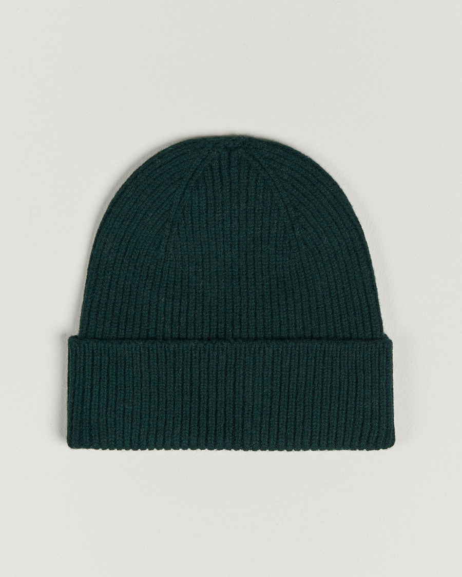 Herren | Colorful Standard Merino Wool Beanie Emerald Green | Colorful Standard | Merino Wool Beanie Emerald Green