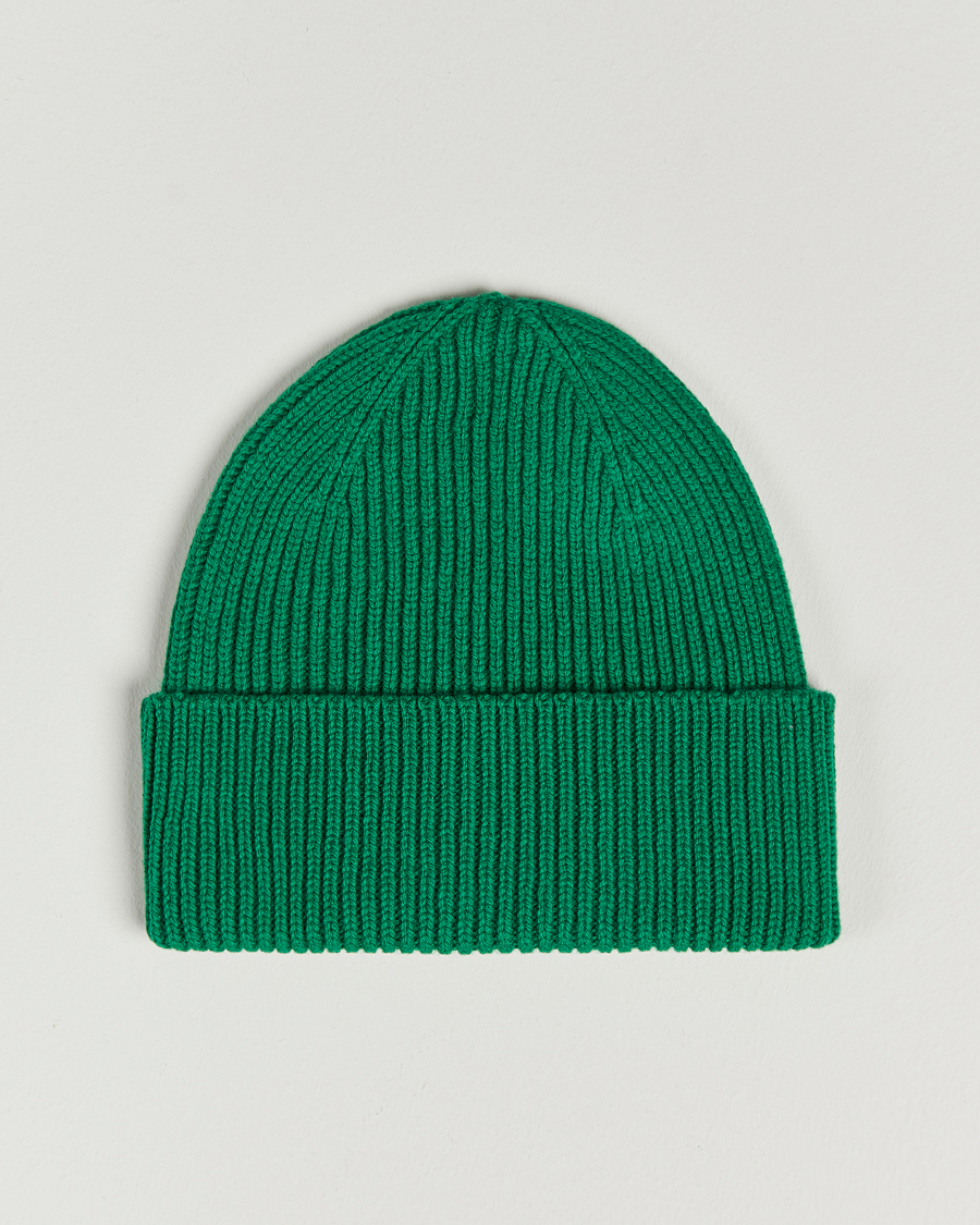 Herren | Colorful Standard Merino Wool Beanie Kelly Green | Colorful Standard | Merino Wool Beanie Kelly Green