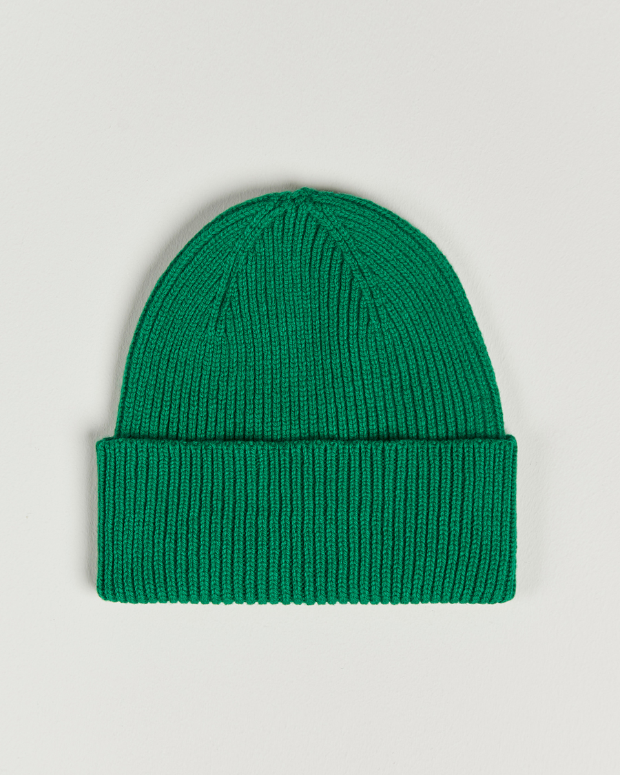Herren | Colorful Standard Merino Wool Beanie Kelly Green | Colorful Standard | Merino Wool Beanie Kelly Green